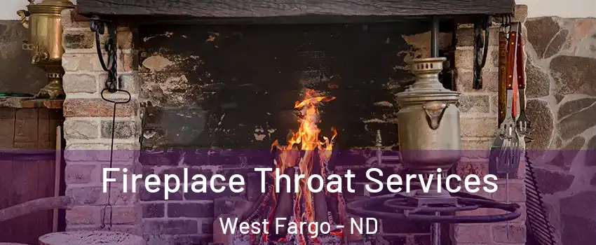  Fireplace Throat Services West Fargo - ND