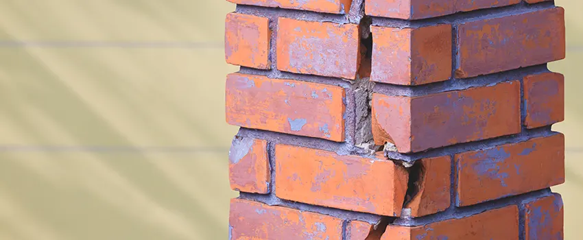 Broken Chimney Bricks Repair Services in West Fargo, ND