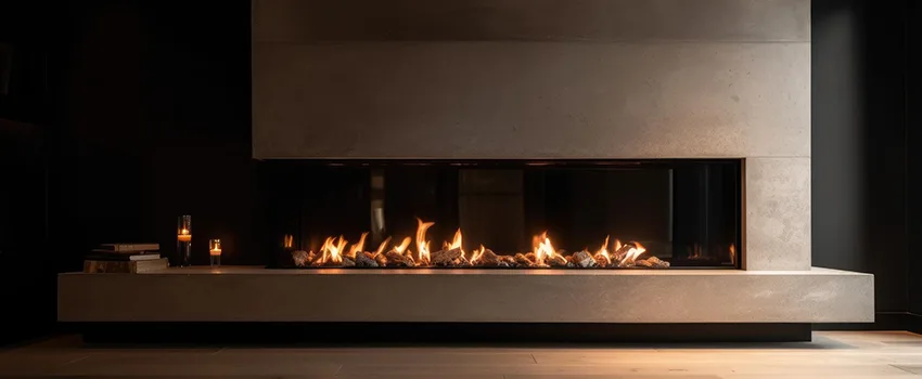 Gas Fireplace Ember Bed Design Services in West Fargo, North Dakota