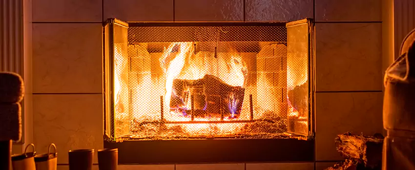 Mendota Hearth Landscape Fireplace Installation in West Fargo, North Dakota