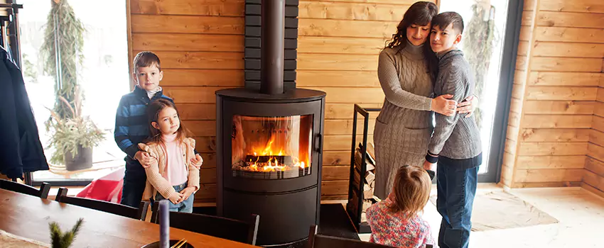 Morso Cast Iron Fireplace Insert Installation in West Fargo, North Dakota