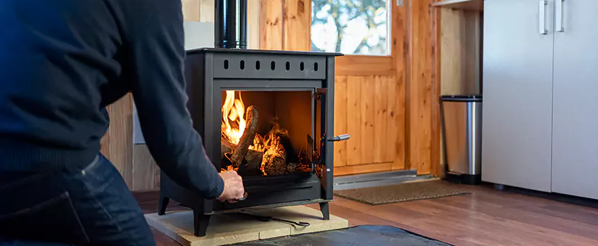 Open Hearth Wood Fireplace Installation in West Fargo, ND