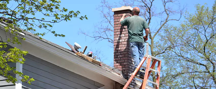 Vinyl and PVC Chimney Flashing Installation in West Fargo, ND