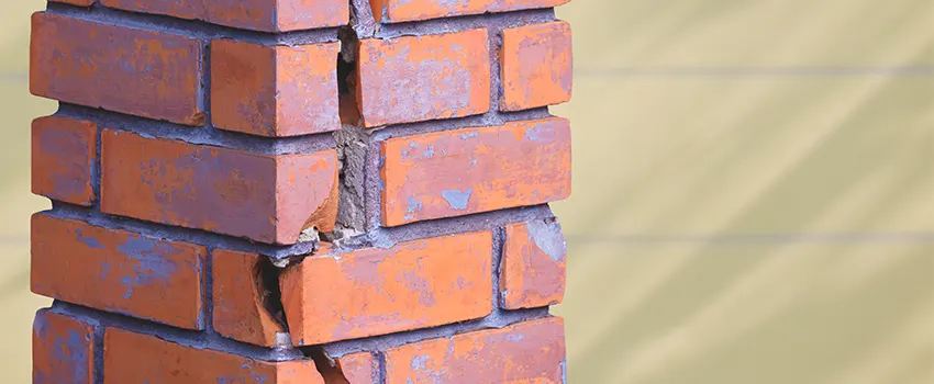 Repairing Cracked Porcelain Tiles for Fireplace in West Fargo, ND